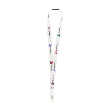 Logo trade corporate gifts image of: Lanyard Sublimation Safety RPET 2 cm lanyard