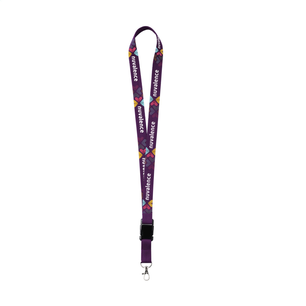 Logotrade business gift image of: Lanyard Sublimation Buckle keycord 25 mm