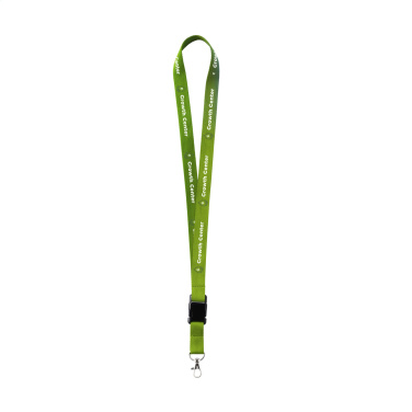 Logo trade promotional giveaway photo of: Lanyard Sublimation Buckle keycord 25 mm