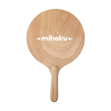 Logo trade business gift photo of: Playa Wood BeachTennis beach game