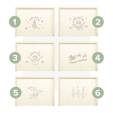 Logotrade promotional item picture of: Recycled Playing Cards Double X-Mas