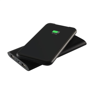 Logotrade promotional gift picture of: Aluminium 8000 Wireless Powerbank wireless charger