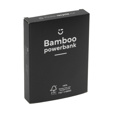 Logotrade promotional gift picture of: Bamboo 4000 Powerbank external charger