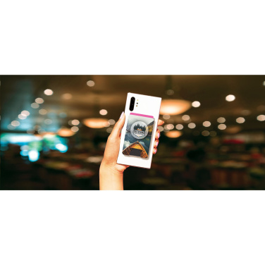Logo trade business gift photo of: PopSockets® PopWallet+ card holder with PopGrip