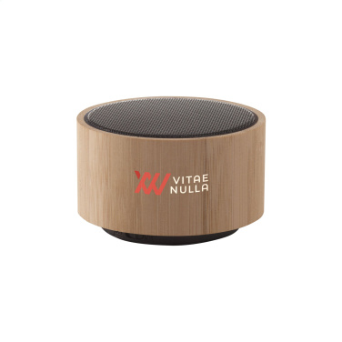 Logotrade advertising products photo of: Wave Bamboo Wireless Speaker