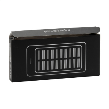 Logotrade promotional giveaway image of: Solar Powerbank 8000+ Wireless Charger