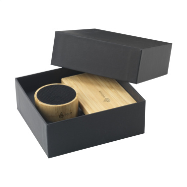 Logo trade advertising product photo of: PowerBox Bamboo gift set