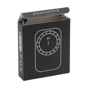 Logotrade promotional item image of: Force Magnetic RCS Recycled Wireless Powerbank 5000