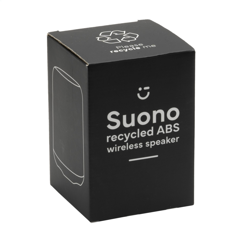 Logo trade promotional giveaway photo of: Suono RCS Recycled ABS Wireless Speaker