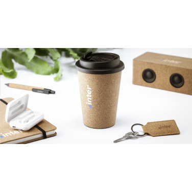 Logo trade promotional giveaways picture of: Attea Cork 350 ml coffee cup