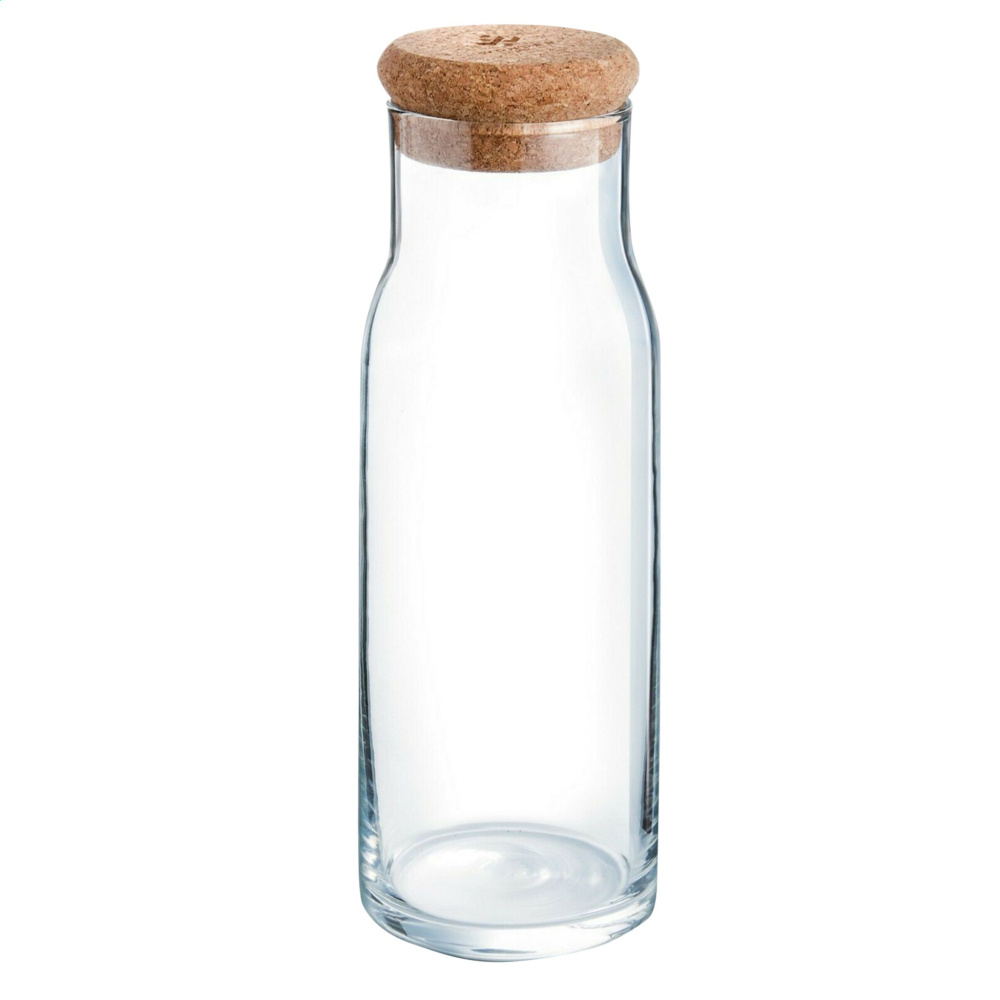 Logotrade advertising product image of: Algarve Carafe 1 L with a cork cap