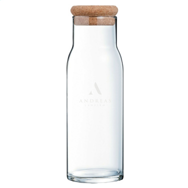 Logotrade promotional product picture of: Algarve Carafe 1 L with a cork cap
