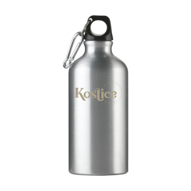 Logo trade advertising products picture of: AluMini GRS Recycled 500 ml water bottle