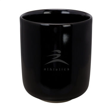 Logo trade promotional gift photo of: Cadiz Black 350 ml drinking cup