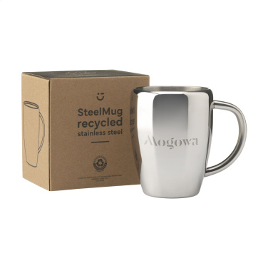 Logotrade advertising product image of: SteelMug RCS Recycled Steel 220 ml