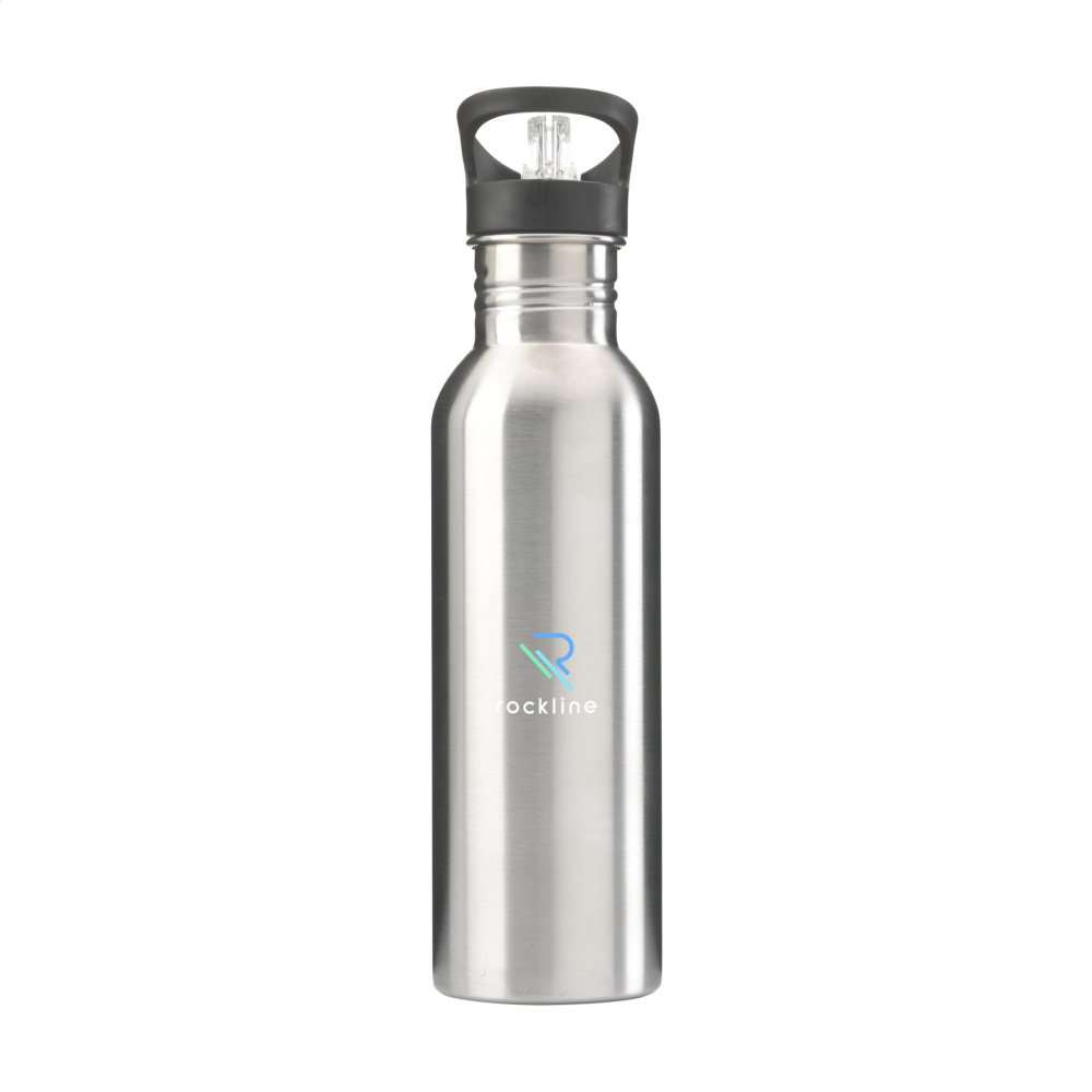 Logo trade corporate gifts image of: Dakota RCS Recycled Steel Bottle 750 ml