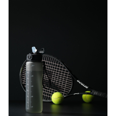 Logo trade promotional giveaways image of: AquaSport GRS Recycled Water Bottle 1,000 ml