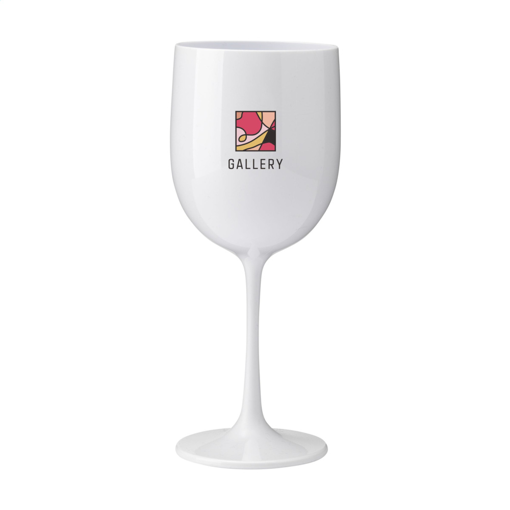 Logo trade promotional merchandise photo of: Lunaire Reusable Wine Glass 480 ml