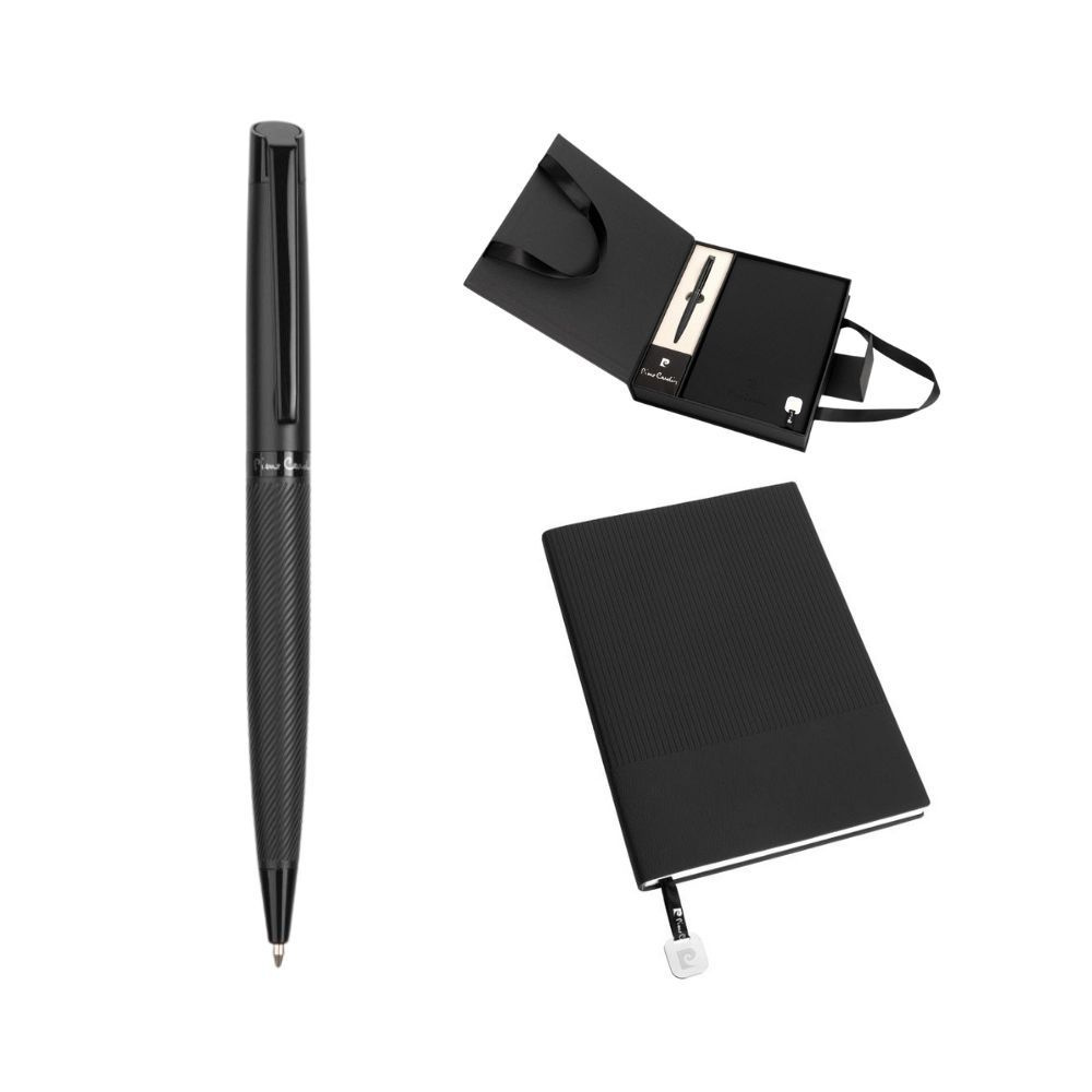 Logo trade promotional product photo of: Set of notebook and pen CHANTAL Pierre Cardin