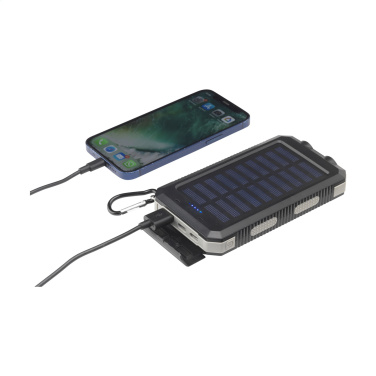Logo trade advertising product photo of: Trail RCS Solar Charger Compass 8000
