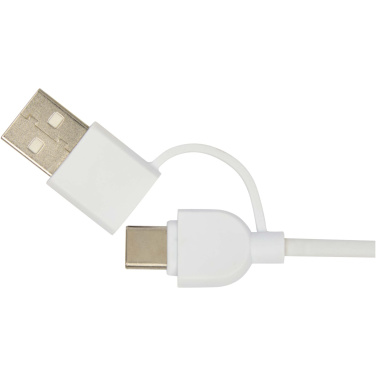 Logo trade promotional giveaway photo of: Freal 15W recycled plastic wireless charging pad