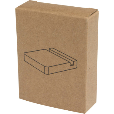 Logo trade advertising products image of: Ebla bamboo phone stand