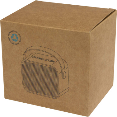 Logotrade promotional item image of: Diya 3W wireless recycled plastic speaker