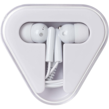 Logo trade business gifts image of: Rebel earbuds with recycled plastic storage box