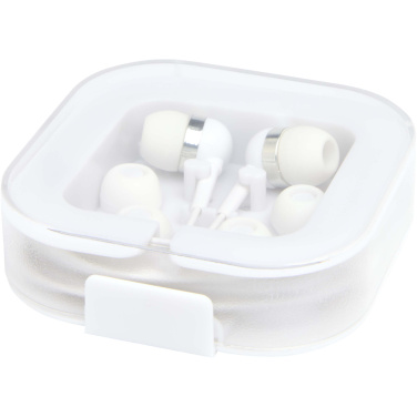 Logo trade promotional products picture of: Baekdu wired Type-C headset with recycled plastic storage box