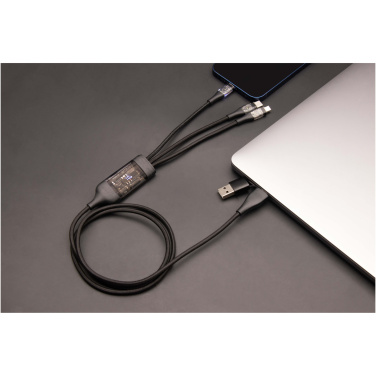 Logotrade corporate gifts photo of: SCX.design C50 5-in-1 fast charging 100W/5A cable with digital display
