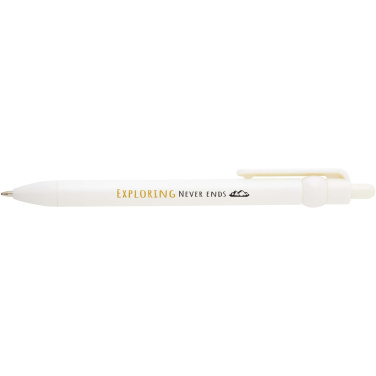 Logo trade promotional giveaway photo of: Fidget recycled plastic ballpoint pen (black ink)