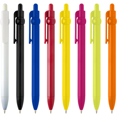 Logo trade promotional items picture of: Fidget recycled plastic ballpoint pen (black ink)