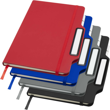 Logotrade promotional item picture of: Nexus A5 hard cover notebook with pen and pencil combo (black ink)