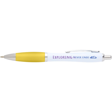 Logotrade promotional item picture of: Nash recycled plastic ballpoint pen (black ink)