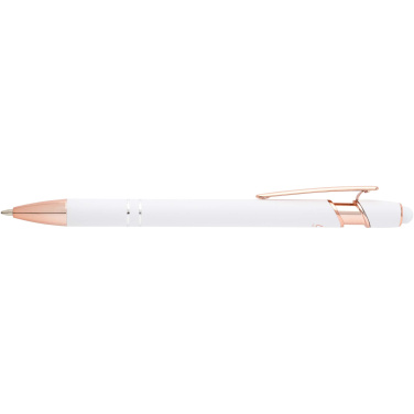 Logo trade advertising product photo of: Nanna ballpoint pen with rose gold finish (blue ink)