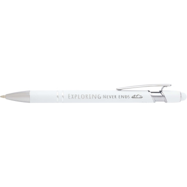 Logotrade corporate gift picture of: Kish ballpoint pen with silver finish (blue ink)