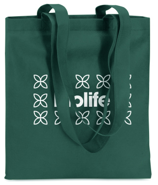 Logo trade promotional giveaways picture of: 80gr/m² nonwoven shopping bag