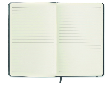 Logo trade promotional merchandise photo of: A5 notebook 96 lined sheets