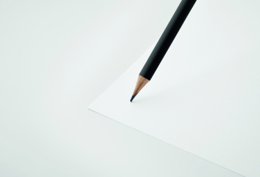 Logo trade advertising products picture of: Natural pencil with eraser