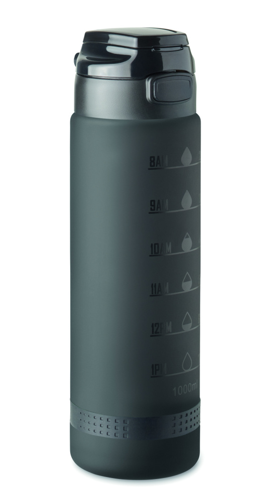 Logotrade promotional giveaway picture of: Sports water bottle RPET 1L