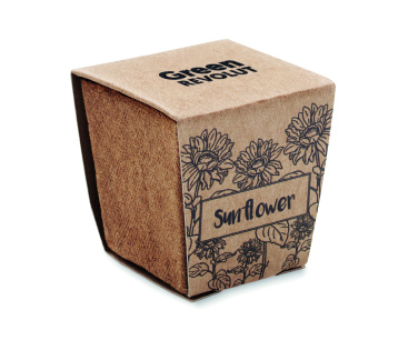 Logo trade promotional giveaways picture of: Sunflower growing kit