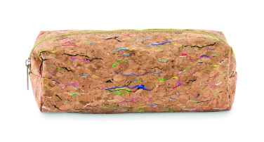 Logotrade promotional gift picture of: Coloured cork pencil case
