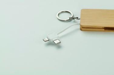 Logotrade advertising product picture of: Key ring charging cable
