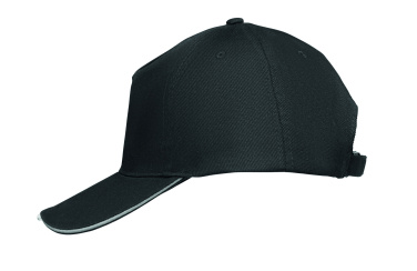 Logotrade promotional merchandise image of: 5 panel LED cotton cap 220gr/m²