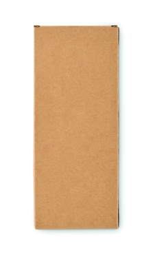 Logotrade promotional merchandise picture of: 4 reusable glass straws