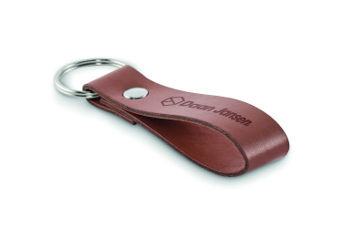 Logotrade promotional gift picture of: PU loop key ring