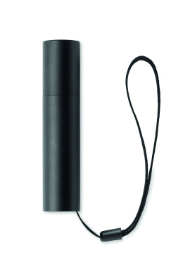 Logo trade corporate gifts picture of: Aluminium rechargeable torch