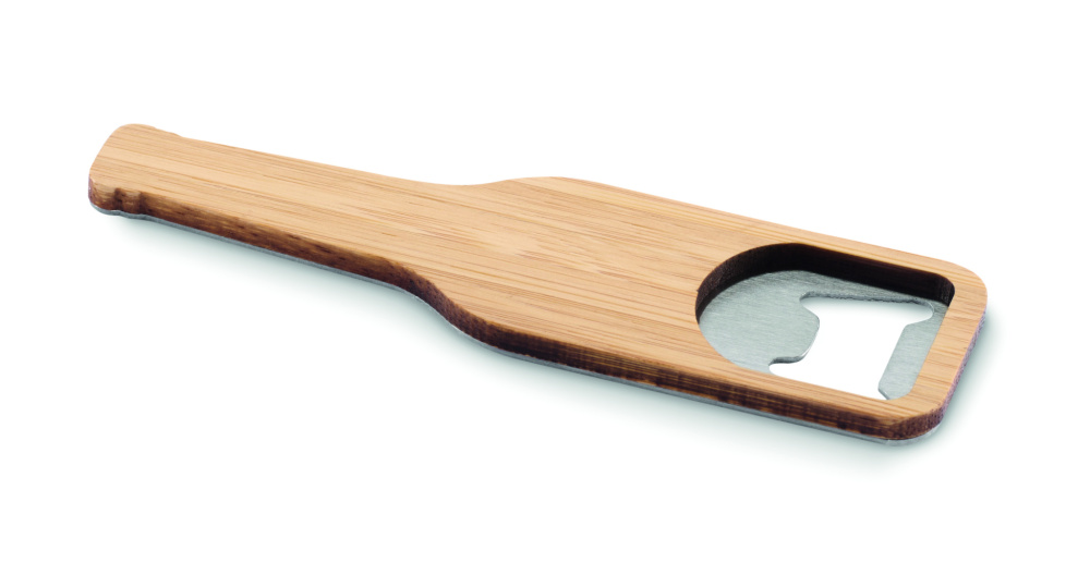 Logo trade promotional product photo of: Bamboo bottle opener