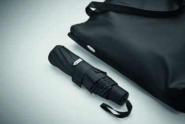 Logo trade promotional giveaways image of: 21 inch RPET umbrella set