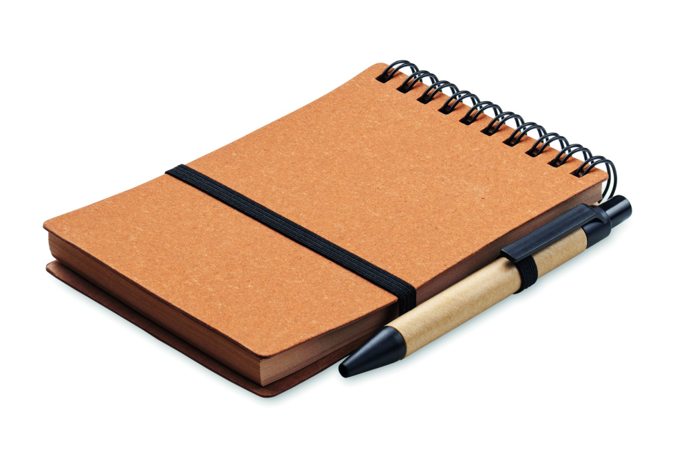 Logotrade business gift image of: Recycled notebook with ball pen